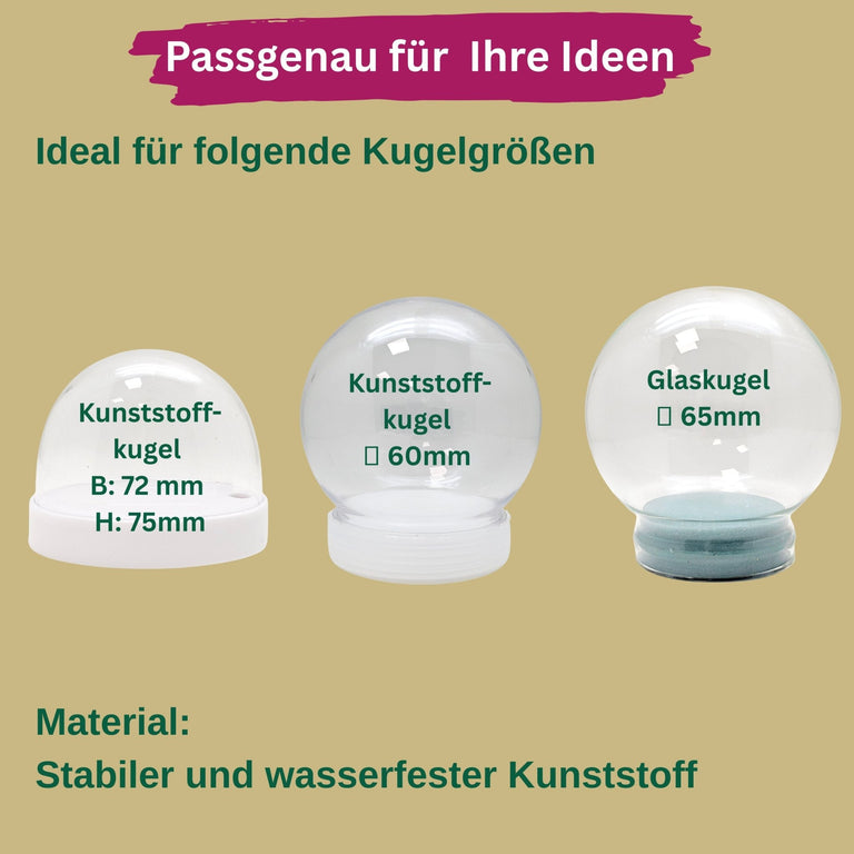 Innenmodell „Erfurt Dom“ - 32 x 40 mm - Schneekugelhaus